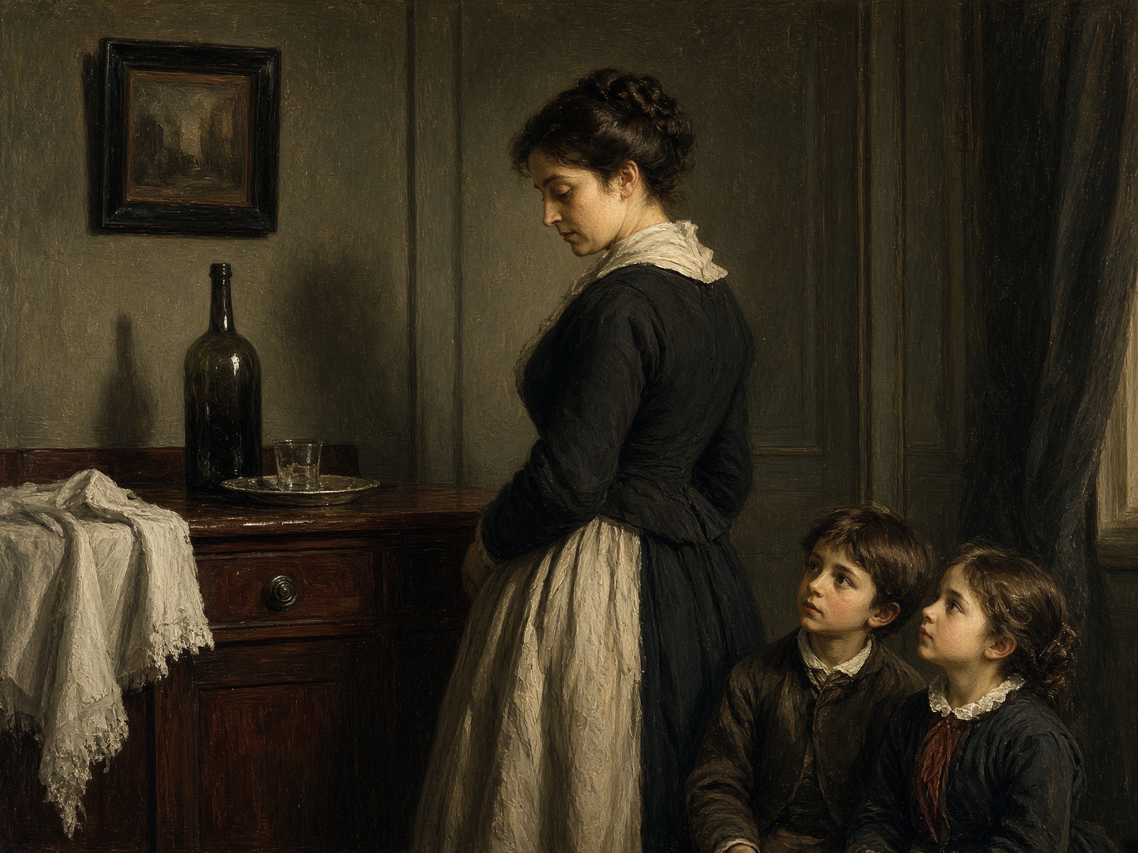 A Woman Delivered from the Habit of Drinking