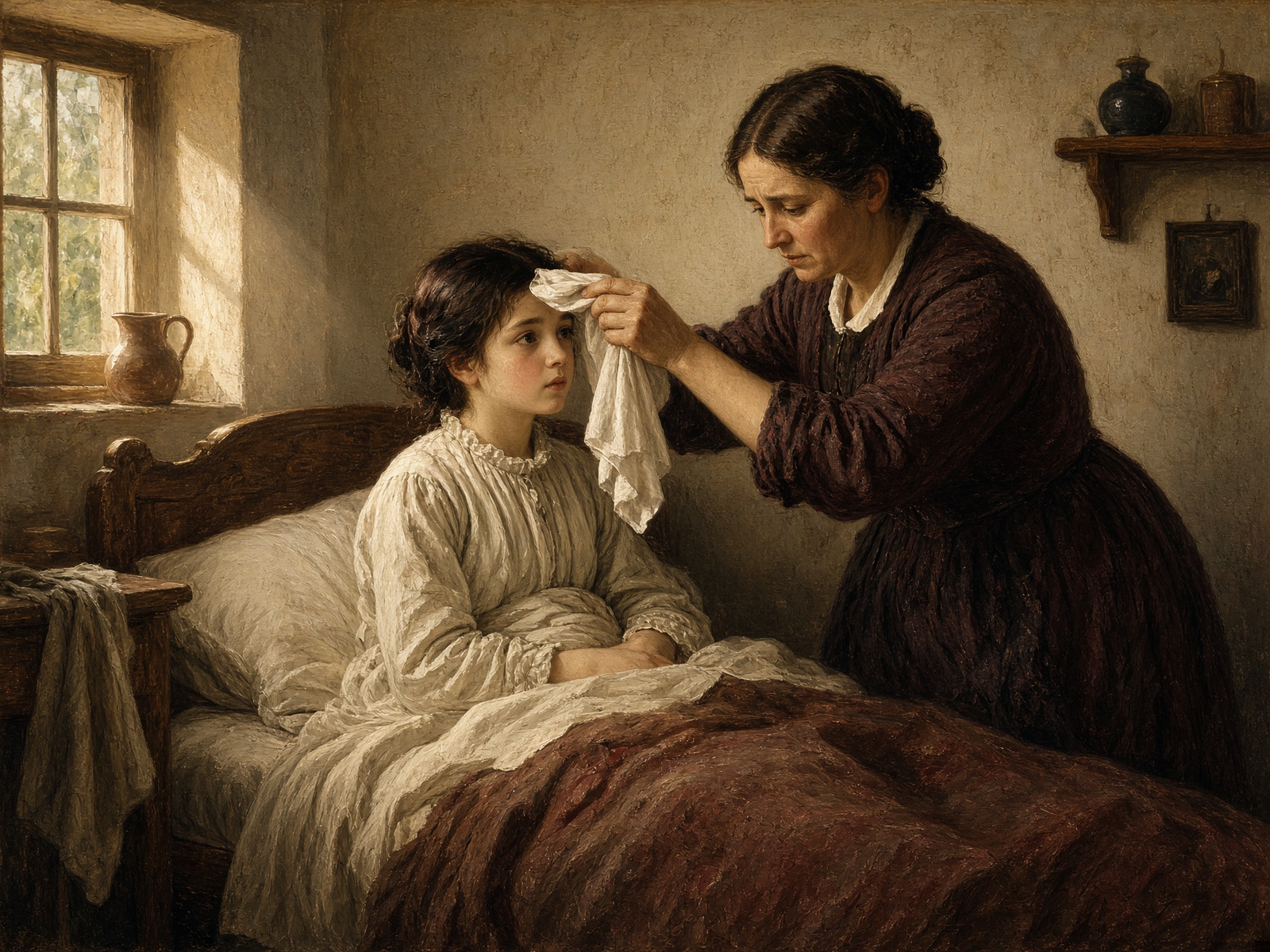 Healed of Diphtheria