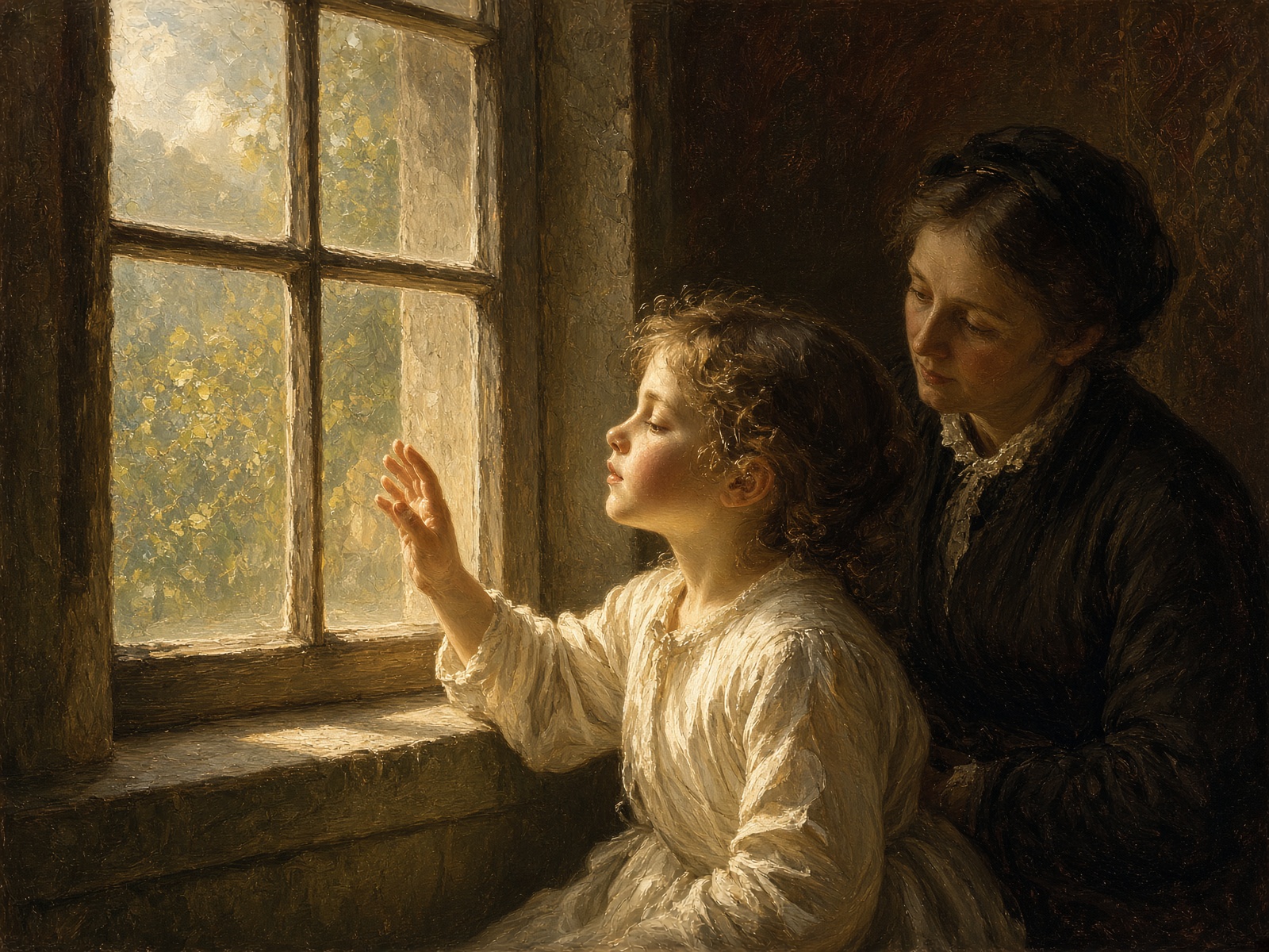 Light Given to a Blind Child