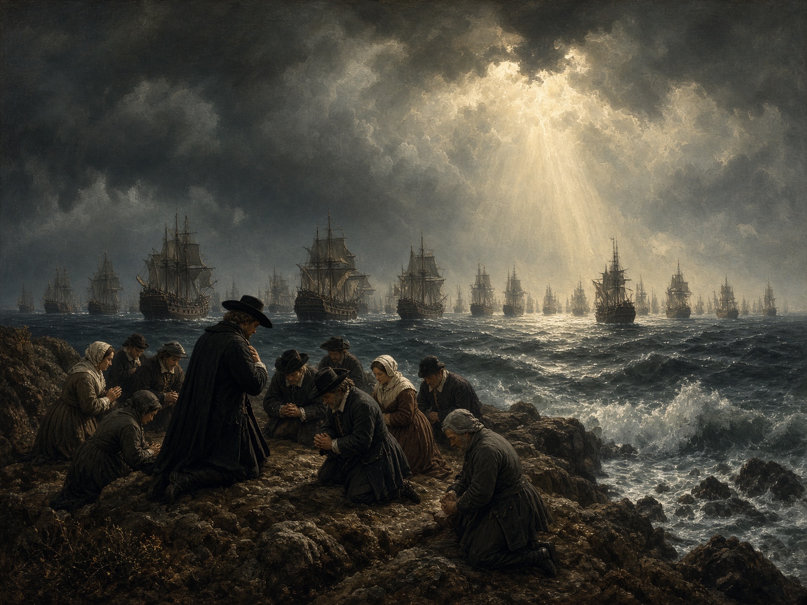 New England Saved in Answer to Prayer