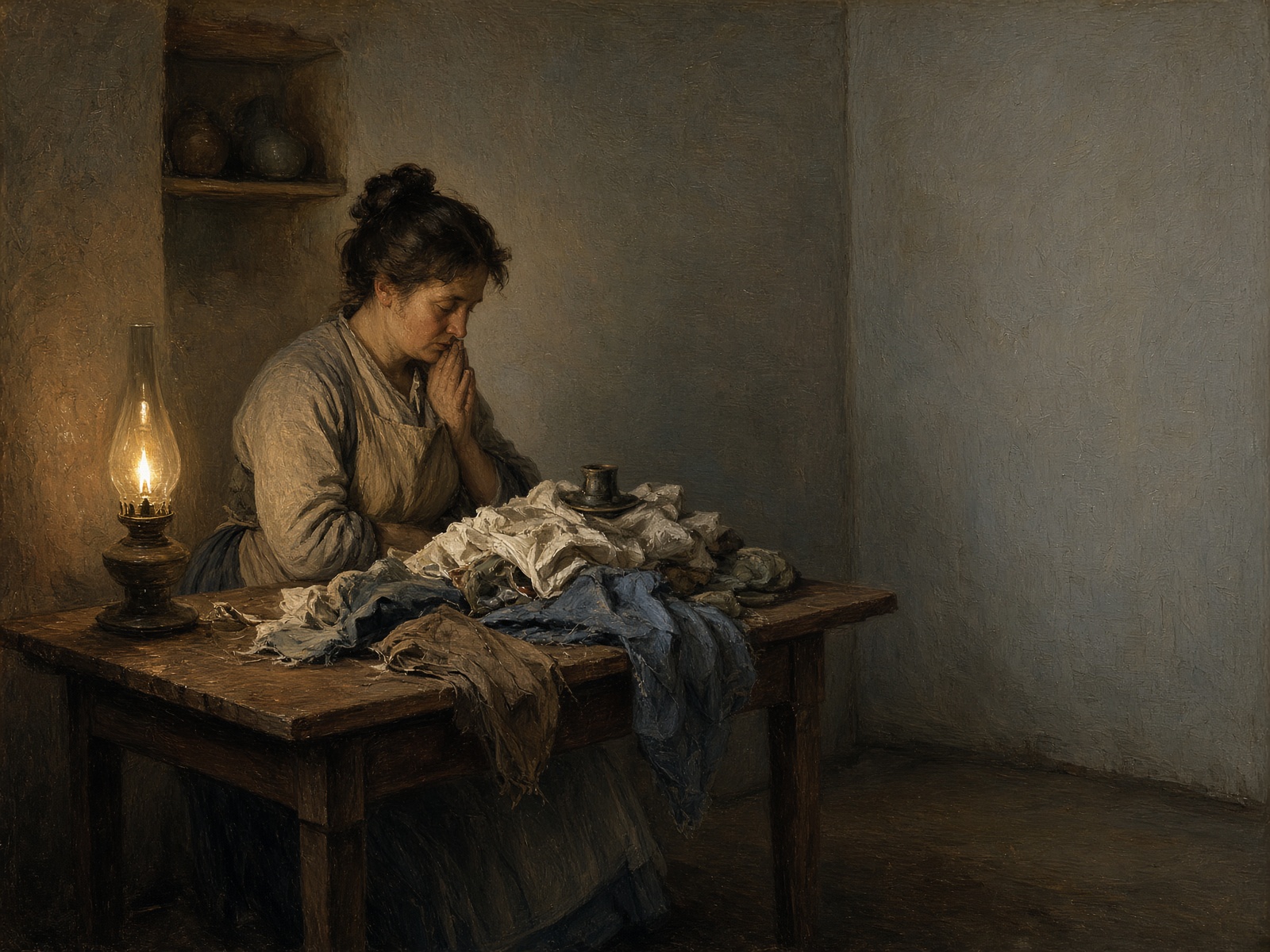 Praying for a Sewing Machine