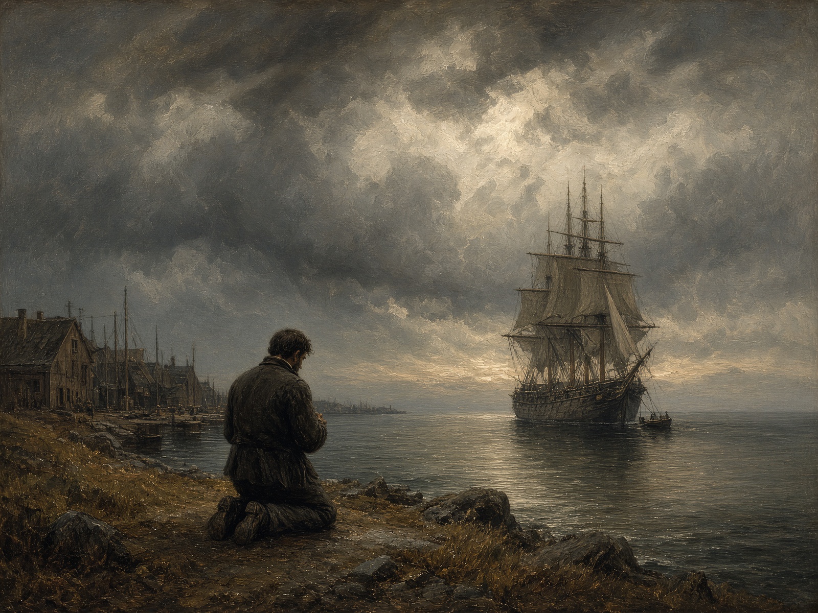 Praying to Stop the Wind and the Sailing of a Vessel