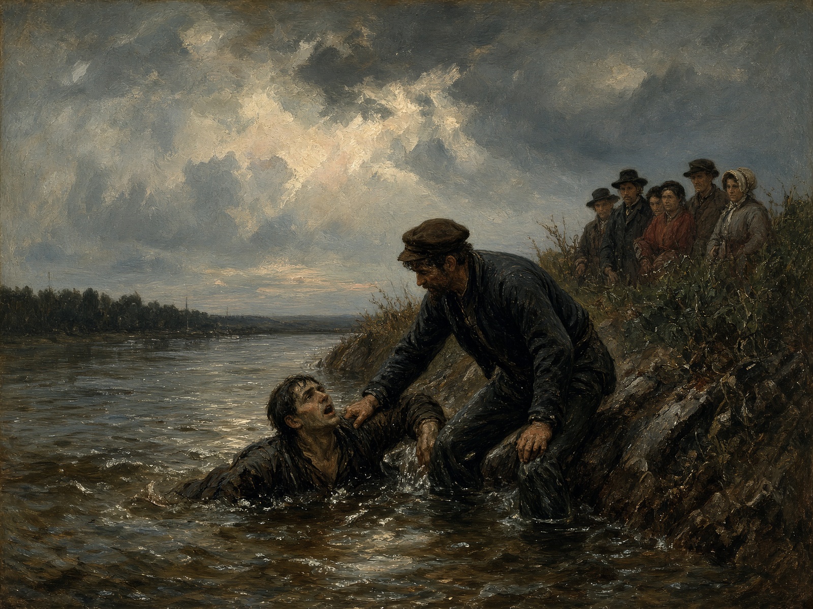 Saved from Drowning