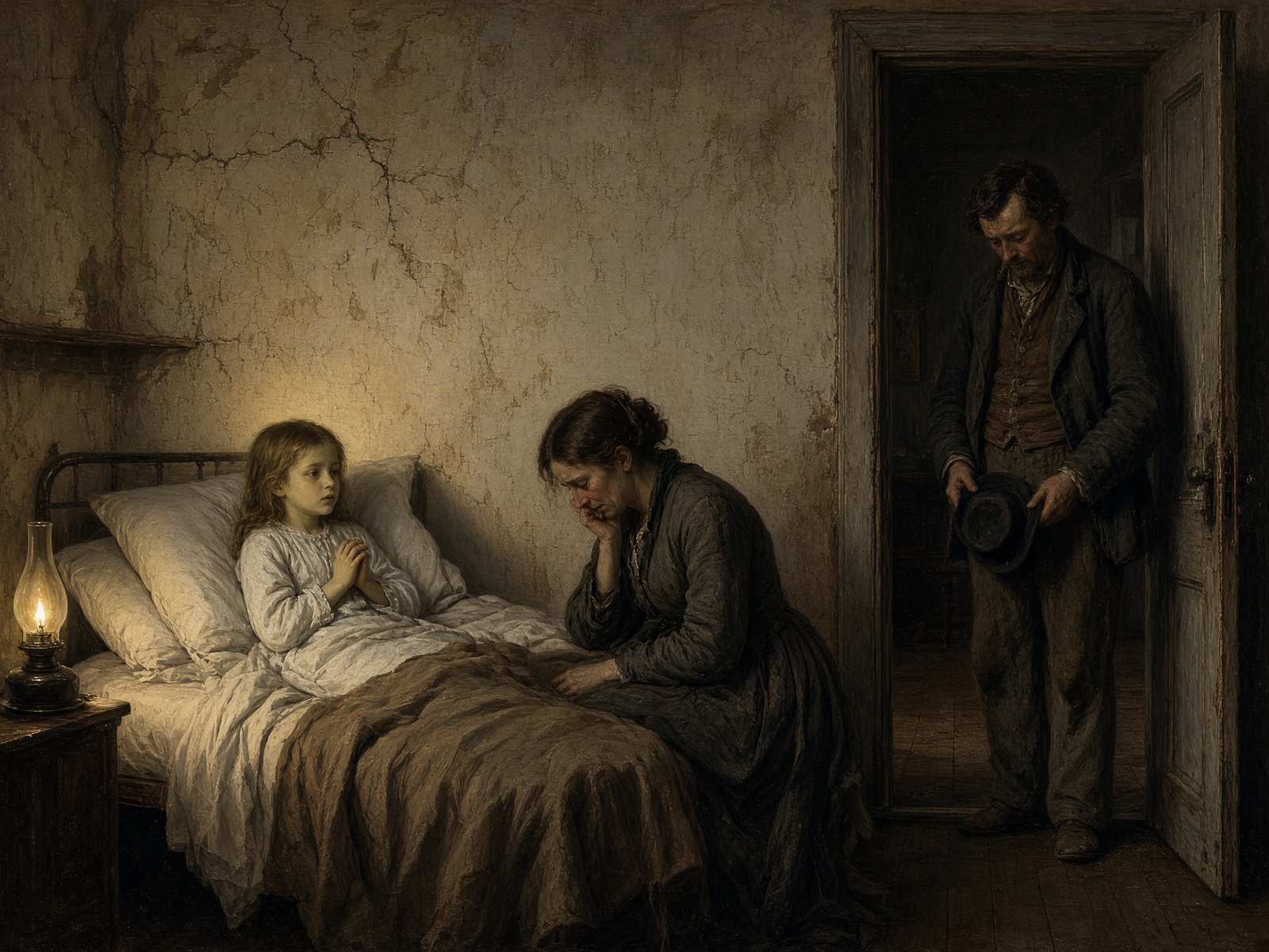 The Dying Child's Prayer for Her Drunken Father