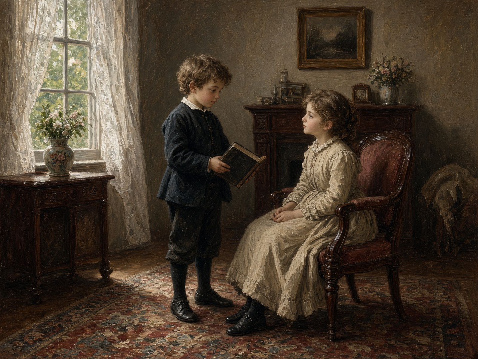 The Little Boy Who Wanted His Sister to Read the Bible