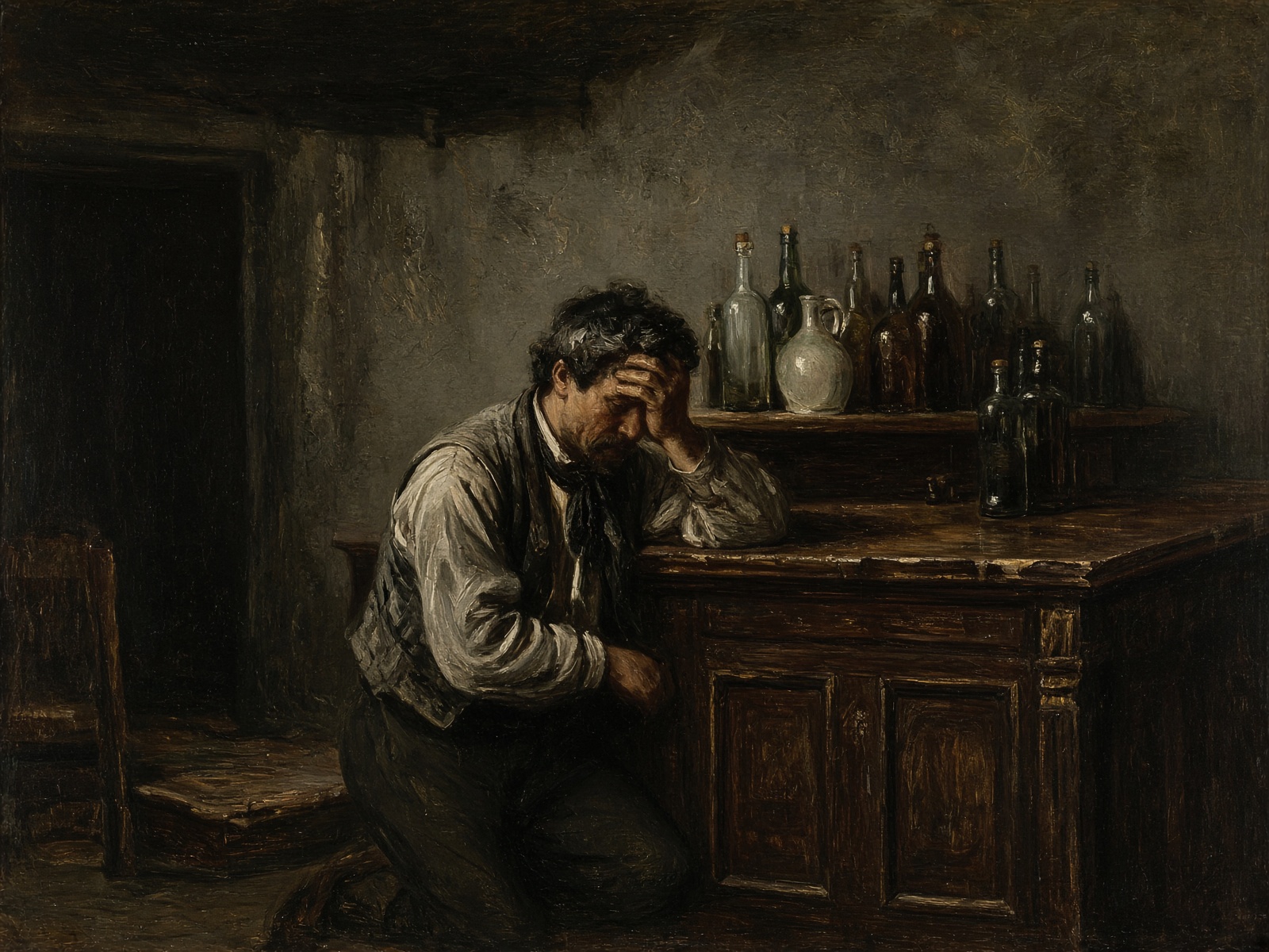 The Tavern Keeper Overcome