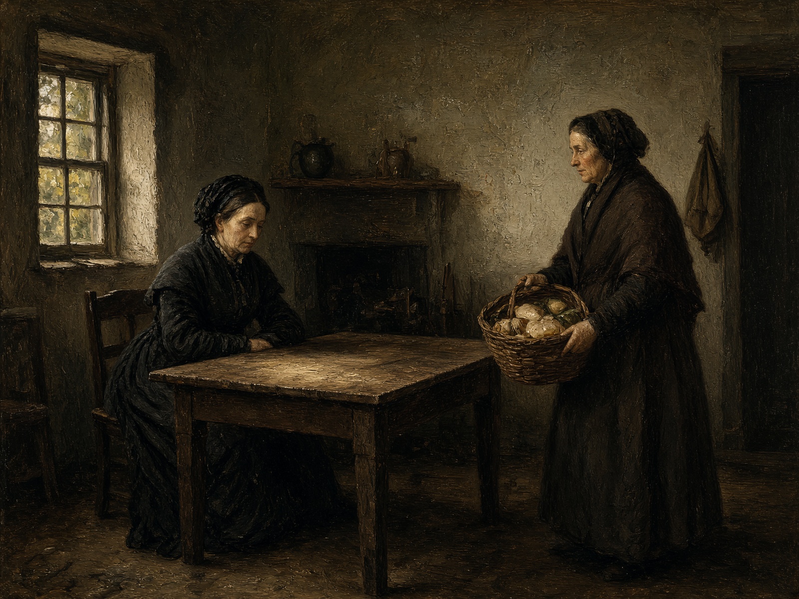 The Widow in "want